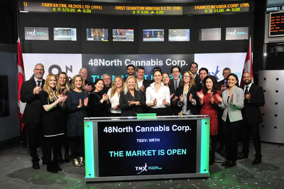 48North Cannabis Corp. Opens the Market (CNW Group/TMX Group Limited)