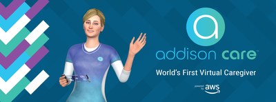 Addison, of Addison Care, the World's First Virtual Caregiver is debuting at CES 2019. Addison, of Addison Care, the World's First Virtual Caregiver is debuting at CES 2019.
