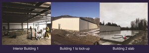 Liht Cannabis Corp. meets an early construction milestone in British Columbia, Canada