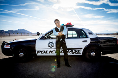 POLICE CHASE EXPERIENCE LAS VEGAS grand opening and on-site video training will feature Erik Estrada, from the television series “CHIPS.”