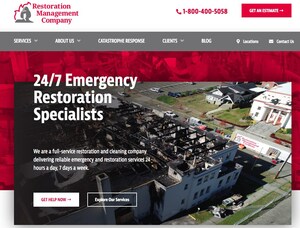 Restoration Management Company Launches New Customer Website