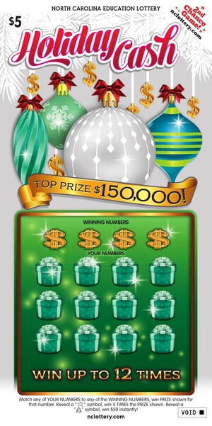Holiday Cash a "Clear" Winner for the North Carolina Education Lottery