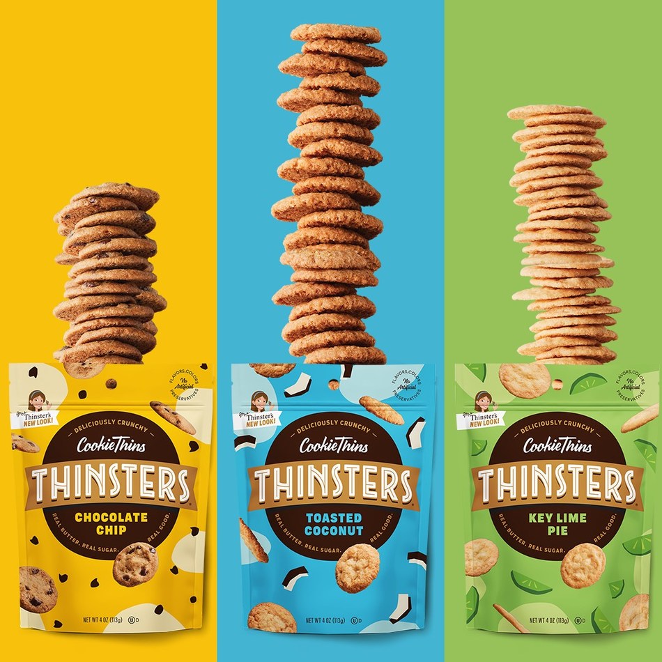 Cookie Brand Mrs. Thinster's Launches Transformative Re-Brand as ...