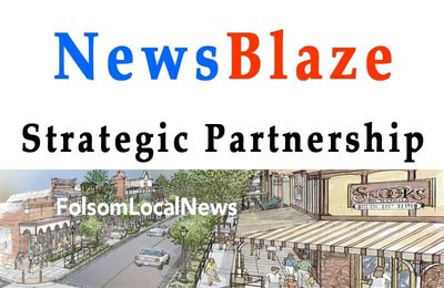 NewsBlaze Strategic Business Marketing Partnership with Folsom Local News