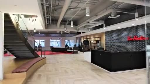 VIDEO: Tim Hortons unveils new downtown Toronto head office inspired by its Canadian roots. Video credit: A Frame Inc.