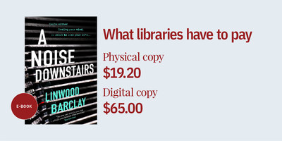 Price discrepancies between physical and digital copy (CNW Group/The Canadian Urban Libraries Council)