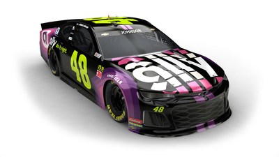Jimmie Johnson and Ally Unveil the Paint Scheme for the New No