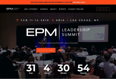 2019 EPM Leadership Summit at Aria Las Vegas!