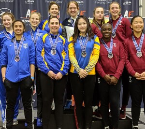Sapphira Ching Of Olympian Fencing Studio And USA Fencing Is The First And Youngest Female Saber Fencer In Connecticut History To Win A Division I Senior-Level Gold At USA Fencing North American Cup