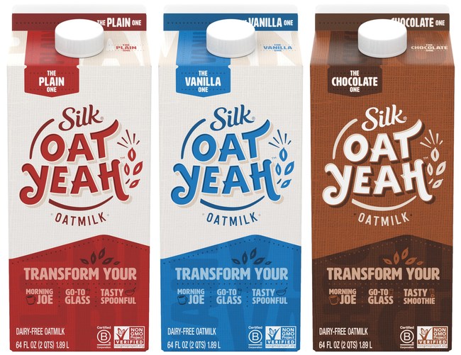 Silk Introduces New Oat Yeah Oatmilk