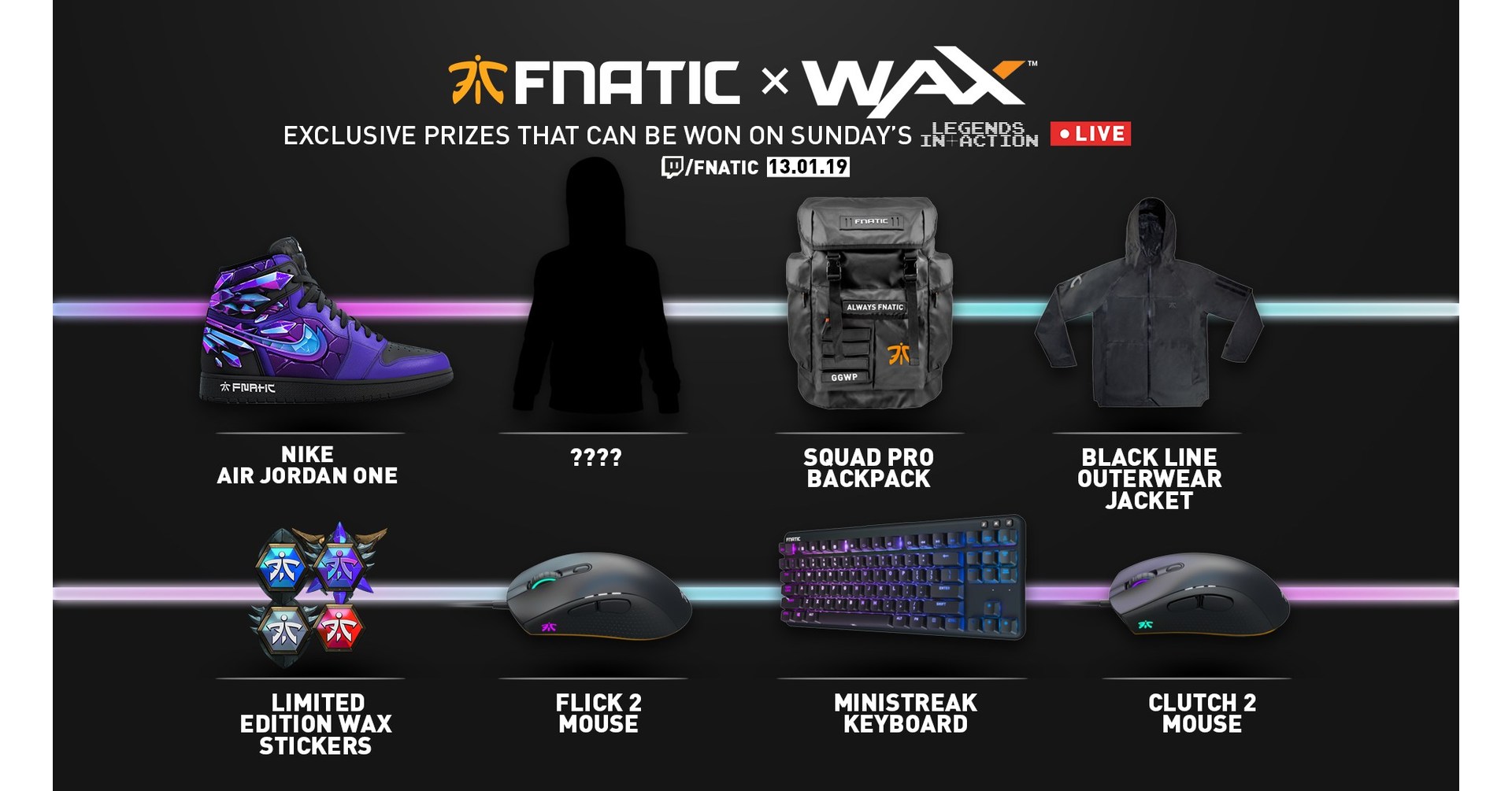 Esports Juggernaut Fnatic Teams with WAX to Deliver New Wave Merchandise