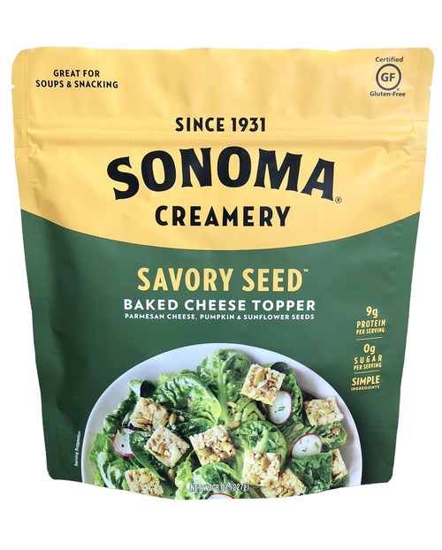 Sonoma® Keto-Friendly Savory Seed Baked Cheese Toppers Debut at Winter Fancy Food Show 2019