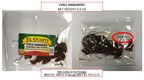 Voluntary Recall Notice of El Guapo Chile Habanero and Chile Pasilla-Ancho Pouches Due to Unlabeled Peanut Allergen