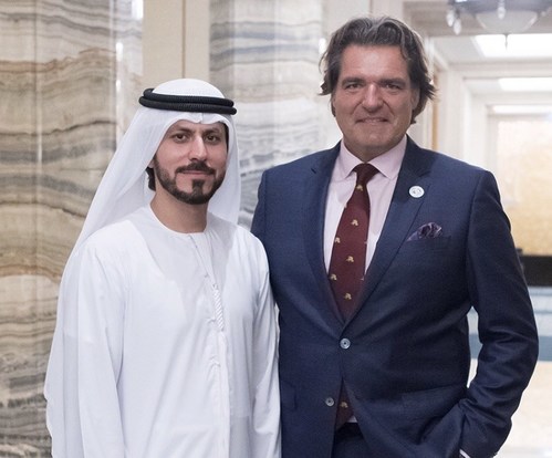 Pictured above: (left) Mohamed Al Ali, CEO & Advisor, Sheikh Ahmed Al Maktoum International Investments Enterprise, UAE with Anthony Ritossa, Ritossa Family Office (right). (PRNewsfoto/Ritossa Family Office)