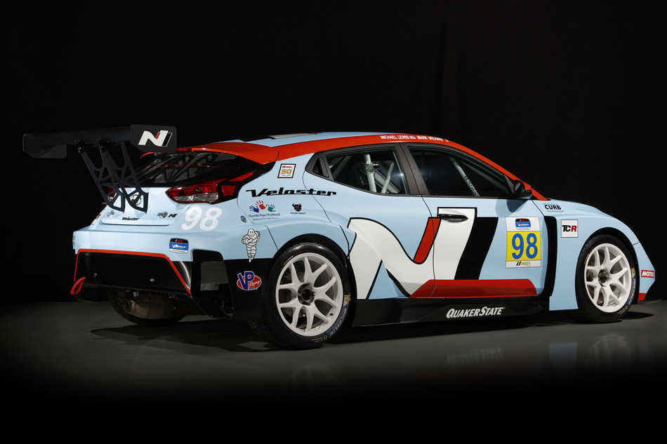 Hyundai Veloster N Race Car Makes World Debut at North American ...