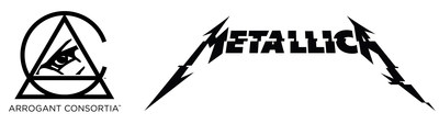Arrogant Consortia, an imprint of Stone Brewing, and Metallica 