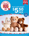Build-A-Bear® 'Embraces' The Power Of Hugs For National Hug Day With Special Deals On Select Furry Friends