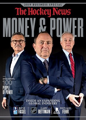 The Hockey News Announces Highly Anticipated 2019 100 People of Power and Influence List