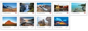 Retour de la série Terre de nos aïeux : la splendeur du Canada sur neuf nouveaux timbres