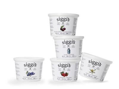 En janvier, siggi's lanait au Canada son yogourt skyr islandais, qui contient des ingrdients simples et peu de sucre. (Groupe CNW/Parmalat Canada)