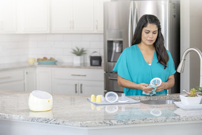 Medela's new PersonalFit Flex breast shields adapt to a mom's natural shape and help her pump over 11 percent more breast milk, overall.