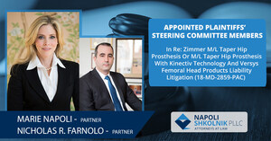 Partners Marie Napoli and Nicholas Farnolo Appointed to Leadership Roles in Zimmer Product Liability Litigation