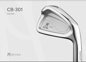 Miura Golf Launches New CB-301 Line of Cavity Back Irons