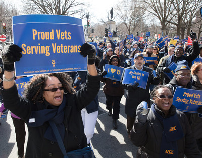 About 300,000 veterans and their families are without pay as the federal government shutdown stretches into Week 4. Veterans make up one-third of the federal workforce, and many are experiencing tremendous financial hardship, union leaders say.
