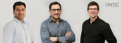 From left to right: Ontic co-founders Gagan Jain (Chief Technology Officer), Tom Kopecky (Chief Strategy Officer) and Lukas Quanstrom (Chief Executive Officer)