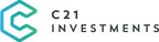 C21 Investments Receives Regulatory Approval for Transfer of Phantom Farms' Oregon Licenses