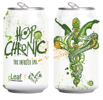 Hop Chronic, brewed by Flying Dog in partnership with Green Leaf Medical, will be Maryland's first THC-infused beer and is slated to be released this year.