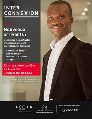 Lancement d'une nouvelle phase de la campagne publicitaire d'Interconnexion, le programme d'intégration en emploi des nouveaux arrivants de la CCMM