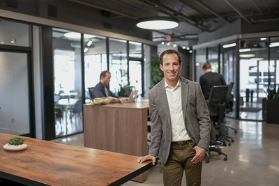 Jacob Bates, CEO of CommonGrounds Workspace, at their headquarters and workplace in Carlsbad, CA.