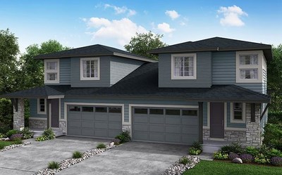 Alder Village's new paired homes in Parker offer 4 floorplans ranging from 1,450 - 3,044 sq. ft. with 2 to 4 bedrooms and include 2-bay attached garages. Personalize with an optional gourmet kitchen or unfinished basement.