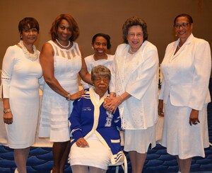 Zeta Phi Beta Sorority, Incorporated Celebrates 99 Years of Service with the Induction of Founder Viola Tyler Goings' Daughter, Wynona Kidd