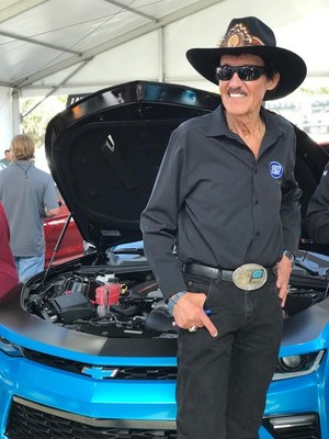 Richard Petty proudly unveils his dream creation that was funded and directed by OKI Data Americas and a team of industry experts with auction proceeds benefitting Victory Junction, an 84-acre camp dedicated to enriching the lives of children with serious medical conditions.