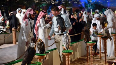 The previous Saudi Falcons Exhibition had a record breaking number of visitors