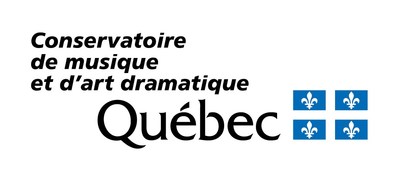 Logo du Conservatoire de musique et d'art dramatique du Qubec (Groupe CNW/Conservatoire de musique et d'art dramatique du Qubec)