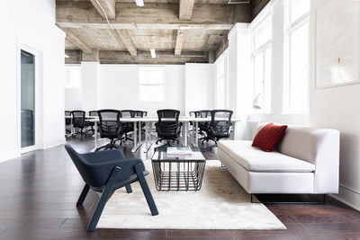 Breather's month-to-month office space at 564 Market Street in San Francisco's Financial District accommodates a business up to 28 people.