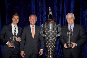 BorgWarner Presents BorgWarner Championship Trophies to 2018 Indianapolis 500 Winners Will Power and Roger Penske