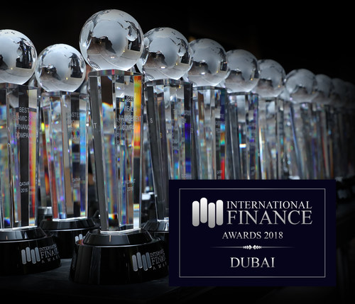 International Finance Awards 2018 - DUBAI (PRNewsfoto/International Finance)