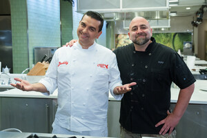 Longtime Rivals Duff Goldman And Buddy Valastro Battle In The Ultimate Baking Brawl On Food Network's New Series Buddy Vs. Duff