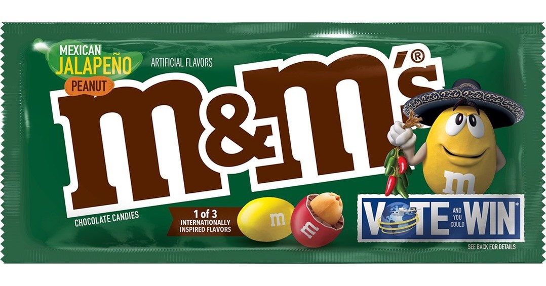 Coconut, toffee or jalapeno? M&M's lets US and Canada pick their favorite