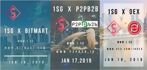 1SG Launches on BitMart, P2PB2B and OEX Exchange