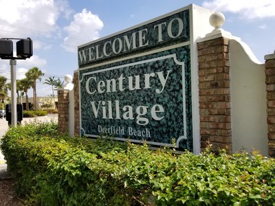 Century Village East is one of the most renowned active-adult 55+, condominium communities in the Country. It is located in Deerfield Beach, Florida. It includes a 145,000 square foot clubhouse offering recreational, entertainment, educational and social activities available to residents. There are 8,508 total condominium units in the Village and it is home to as many as 16,000 residents.