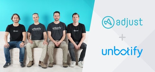 Adjust acquired Cyber-Security and AI-Startup Unbotify (PRNewsfoto/Adjust GmbH)