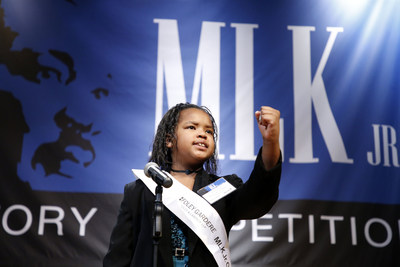 Jasira King, a fourth-grade student from William Brown Elementary School in Dallas, won first place in the 27th Annual Foley Gardere MLK Jr. Oratory Competition. Jasira relayed several pieces of advice that she believed Dr. King would say to her generation ? the children of today's world. 