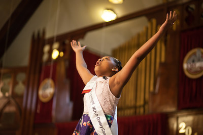 Nyla Johnson, a fifth-grade student from Lockhart Elementary School in Houston, won first place in the 23rd Annual Foley Gardere MLK Jr. Oratory Competition. Nyla led the audience through a historical journey beginning with “life, liberty and the pursuit of happiness” and concluded with a message that could have come from Dr. Martin Luther King, Jr. himself. “Although we have not fulfilled the dream, we must not lose hope.” (Photo credit: Katy Anderson)