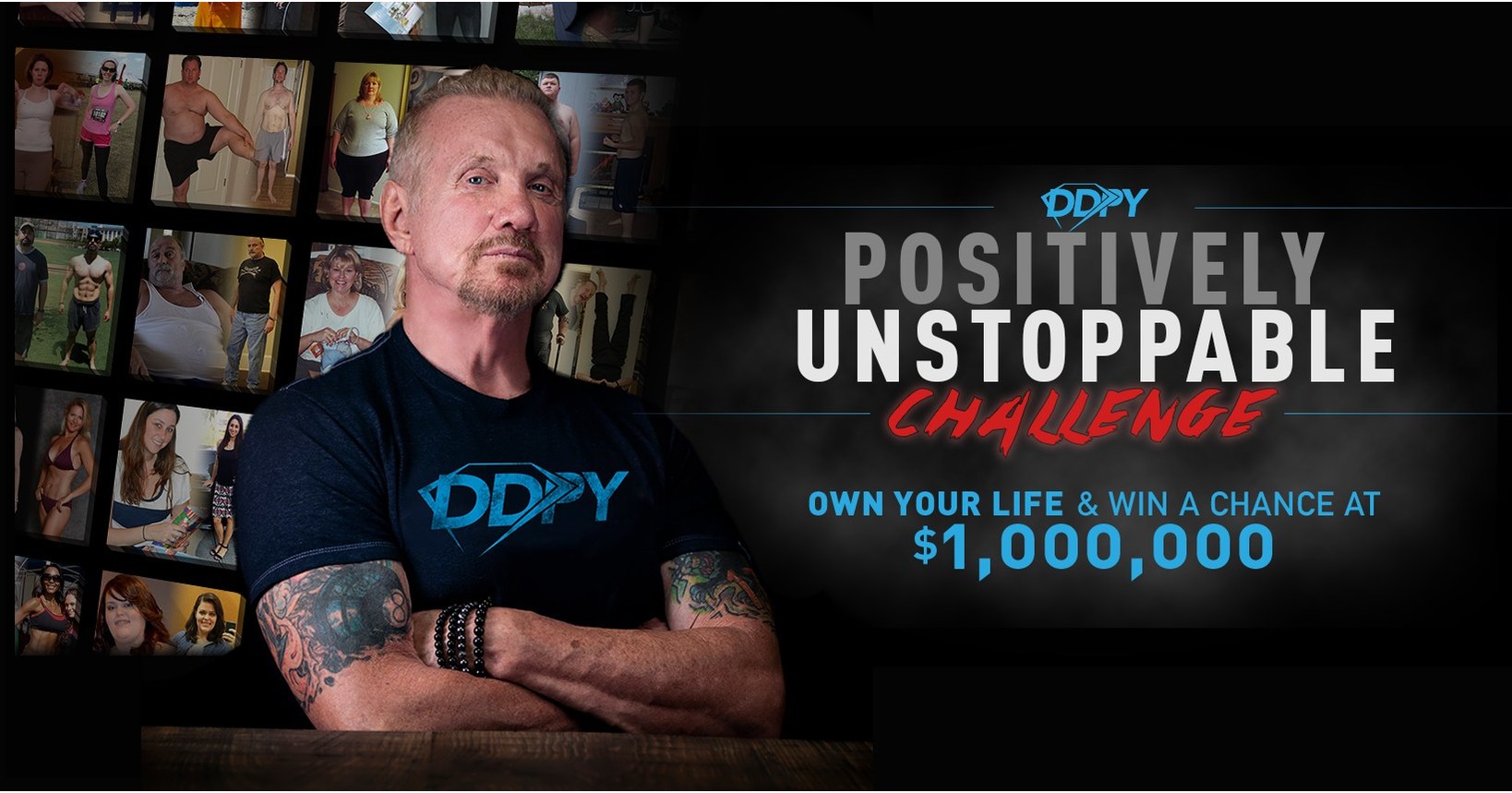 DDPYOGA demo - STRENGTH BUILDER workout from DDP Yoga 