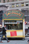 "NO SOUP FOR YOU!™" Just Kidding -- Half Price SOUP FOR ALL! Celebrate The Original Soupman's Grand Opening of The Times Square Kiosk in Honor of National Soup Month